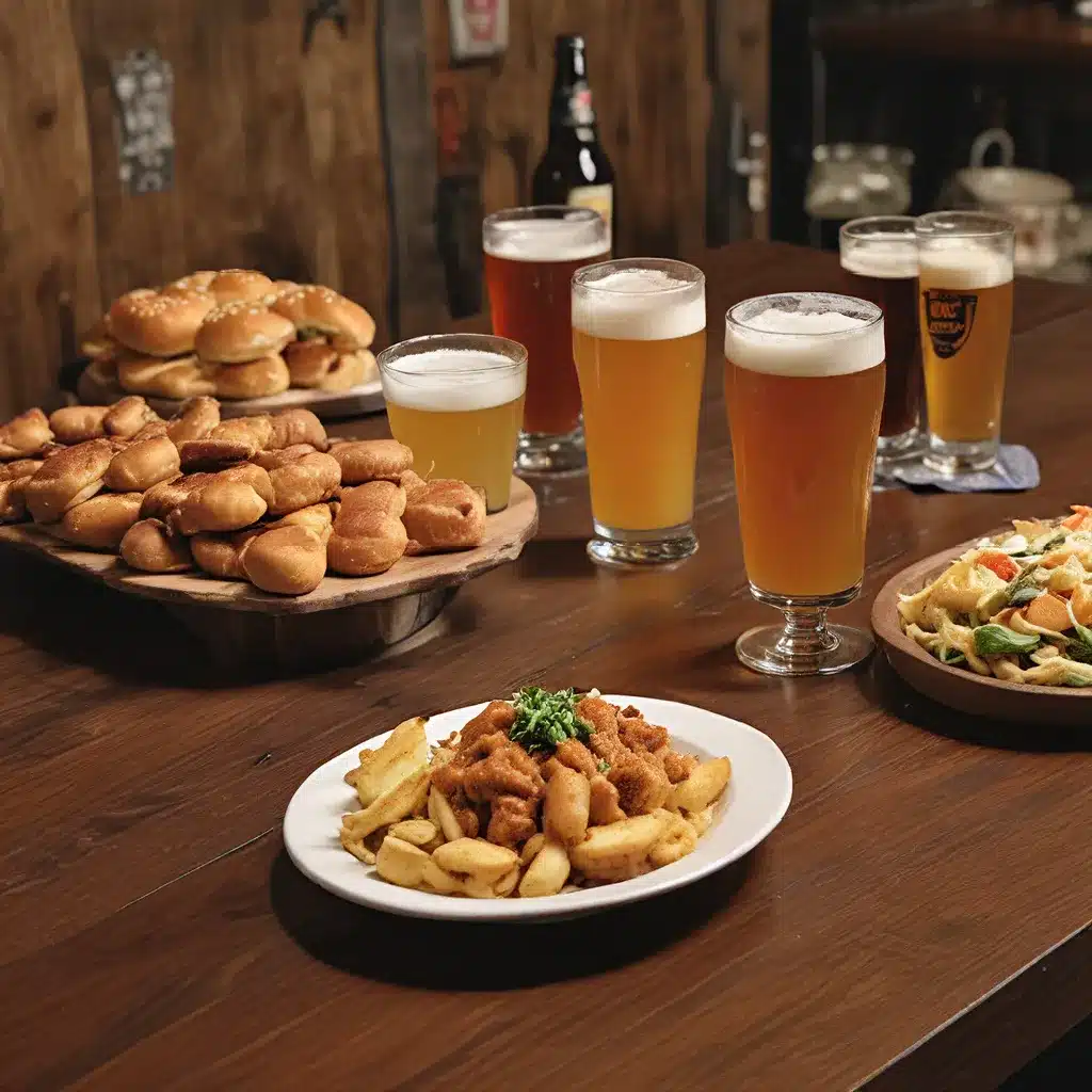 Brew and Bites: A Culinary Journey at The Up and Under Pub