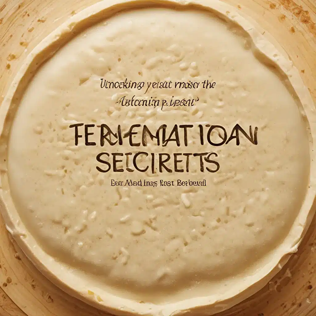 Fermentation Secrets: Unlocking the Mystery of Yeast