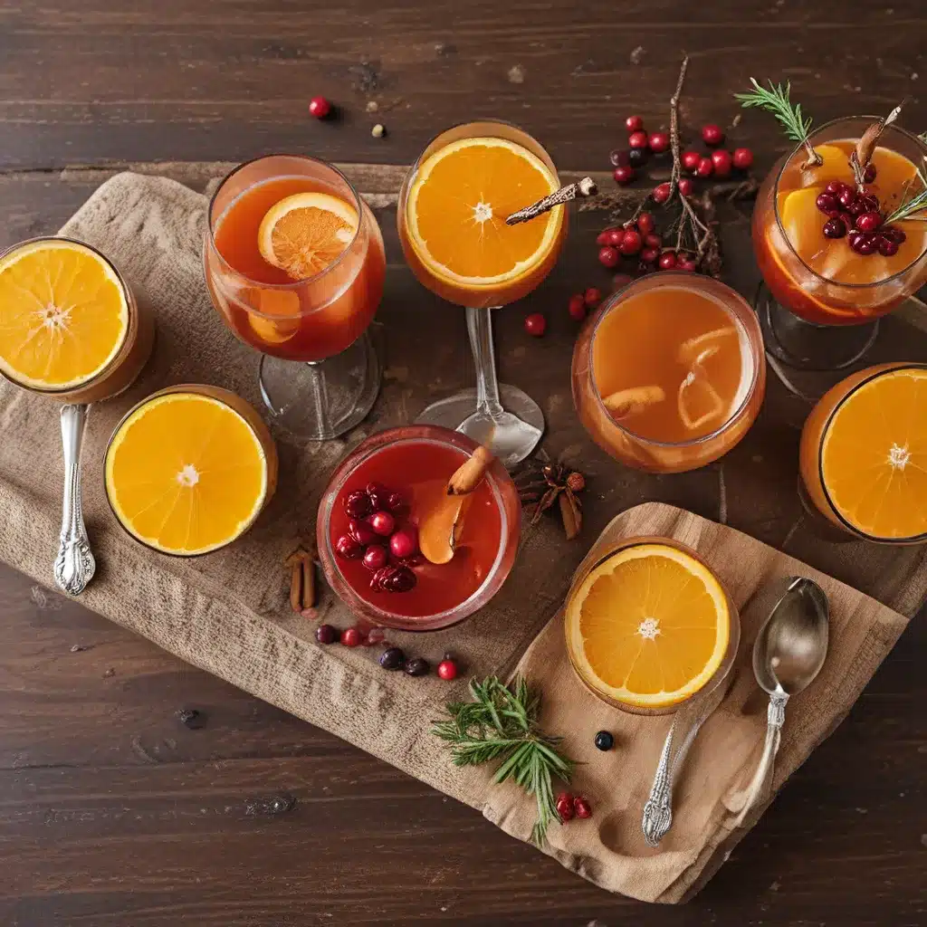 Seasonal Sipping: Transitioning Your Food and Drink Pairings