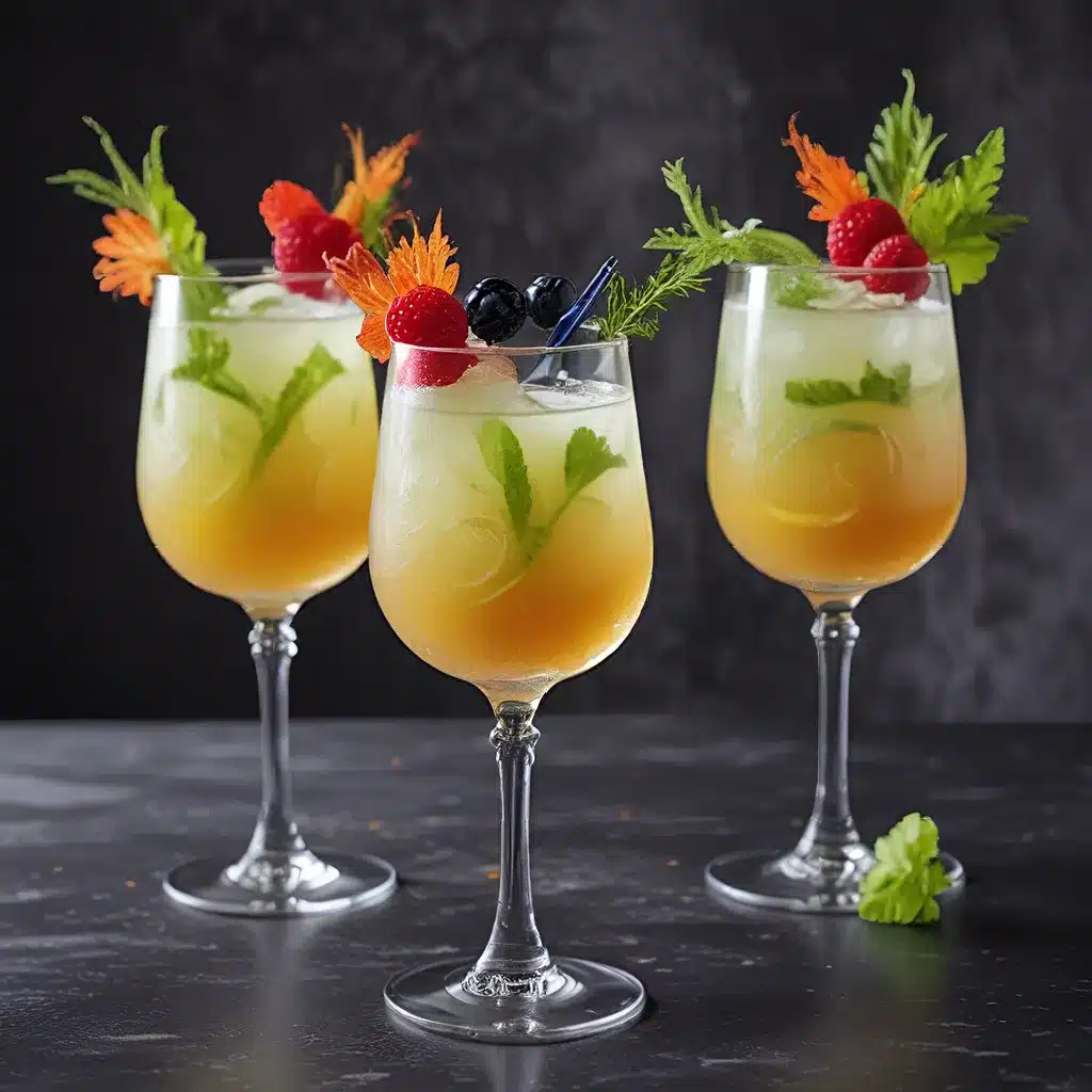 The Art of Garnish: Elevating Drinks with Intricate Adornments